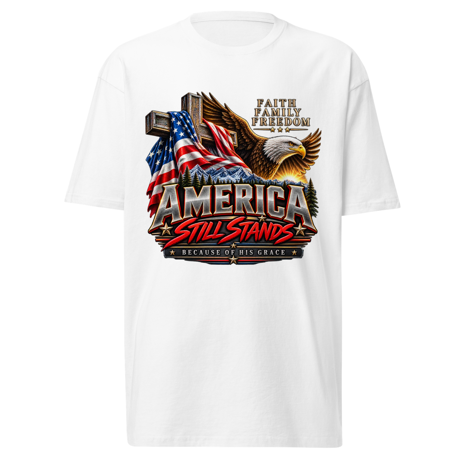 Men's America Still Stands Tee - Image 2