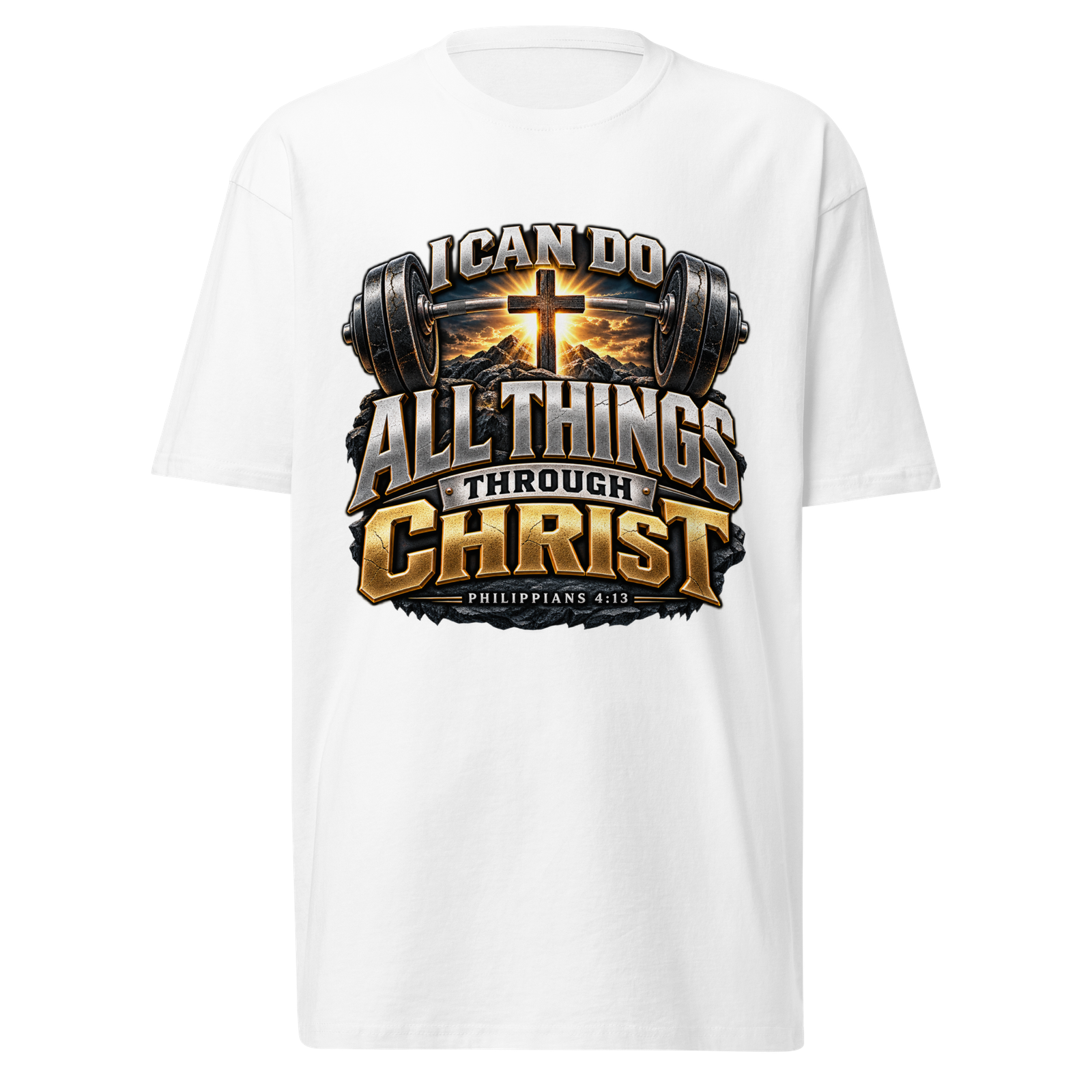 Men's All Things Through Christ Tee - Image 3