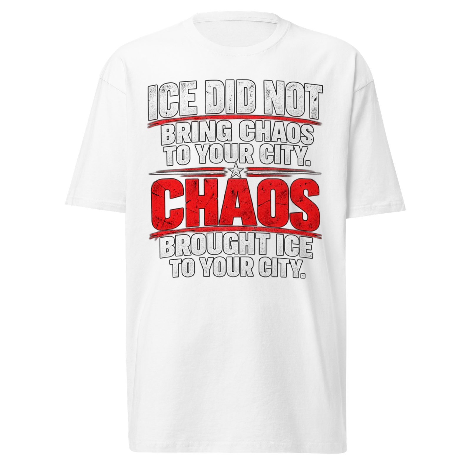 Men's Chaos Brought ICE Tee - Image 3