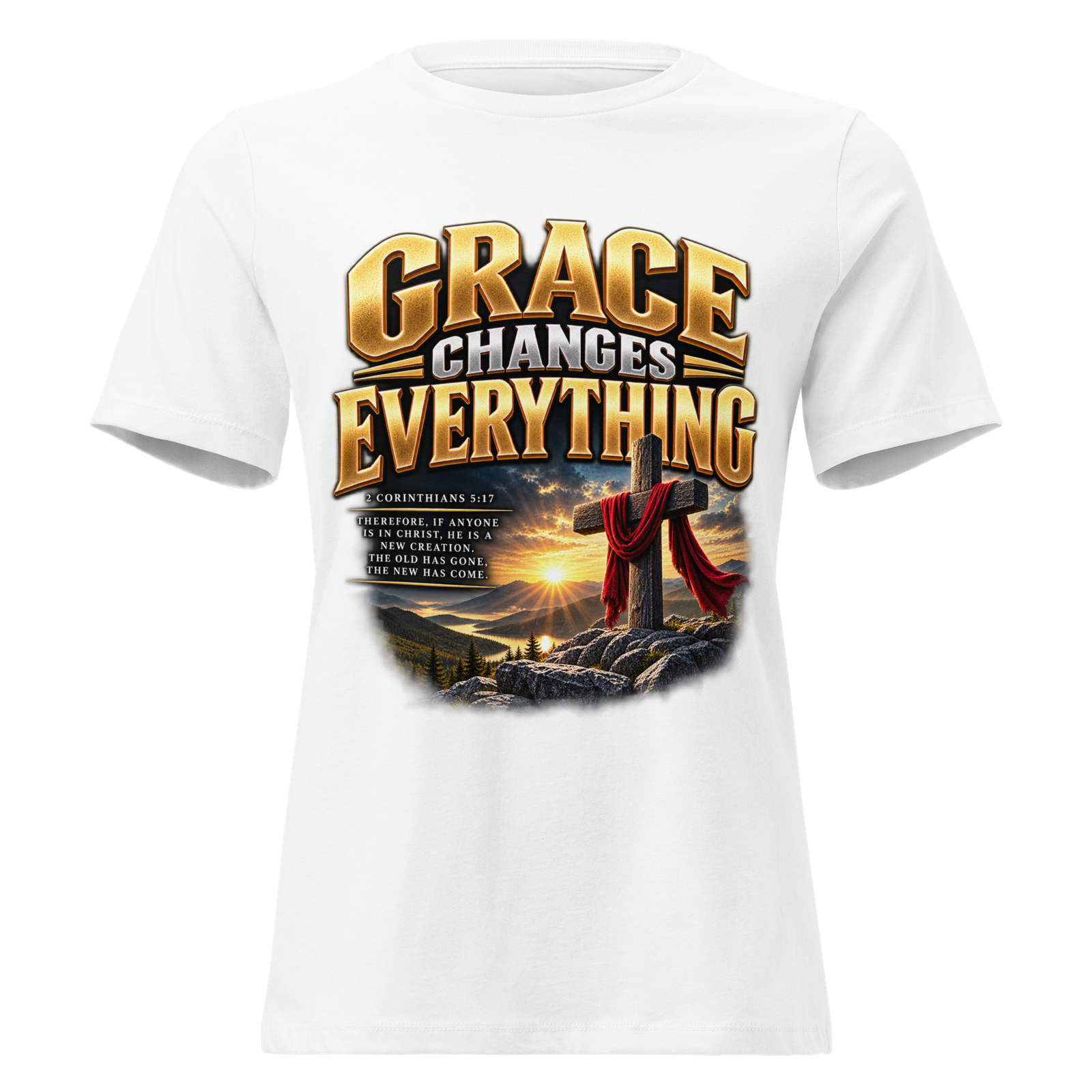Women's Grace Changes Everything Tee - Image 3