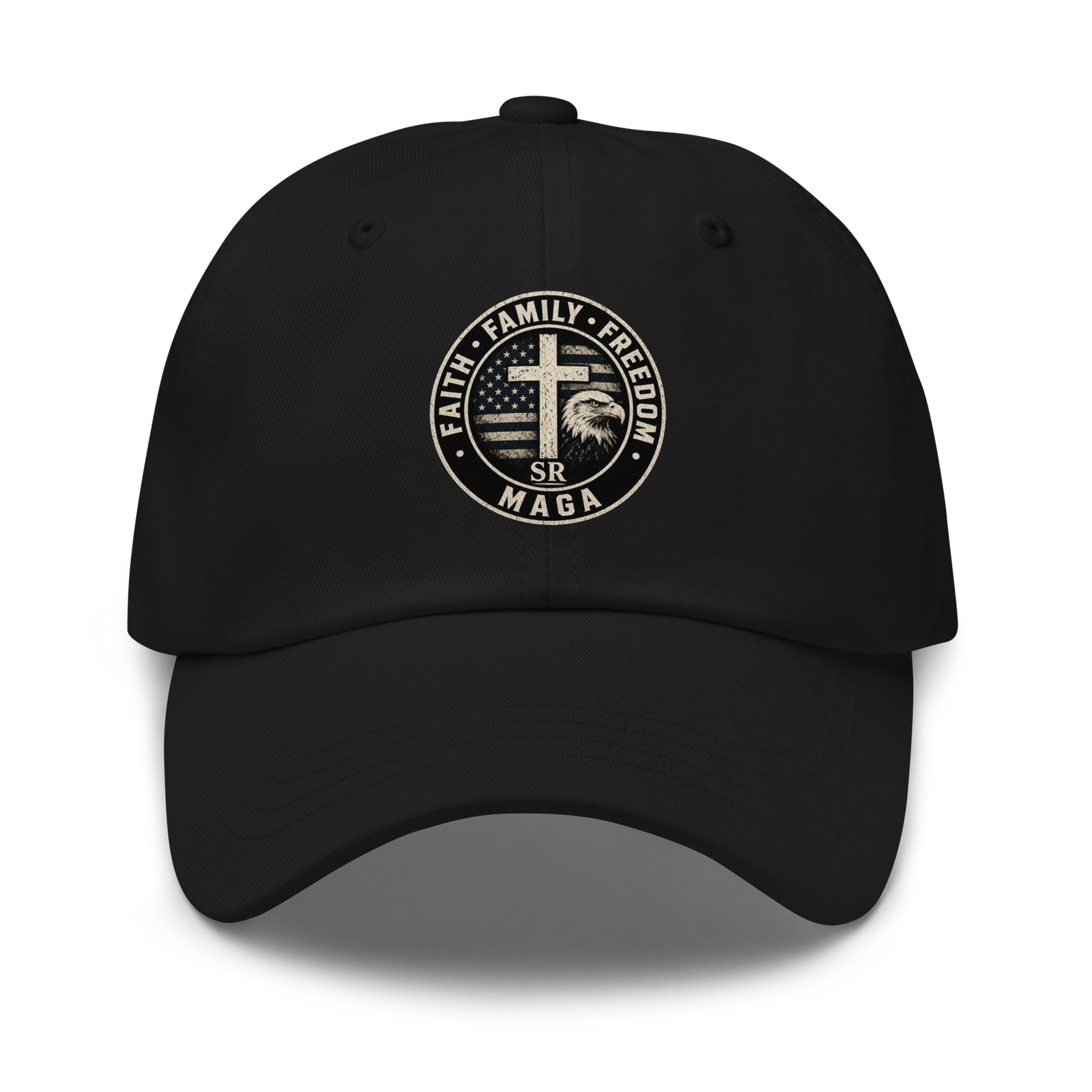 Faith Family Freedom Dad Hat - Image 2