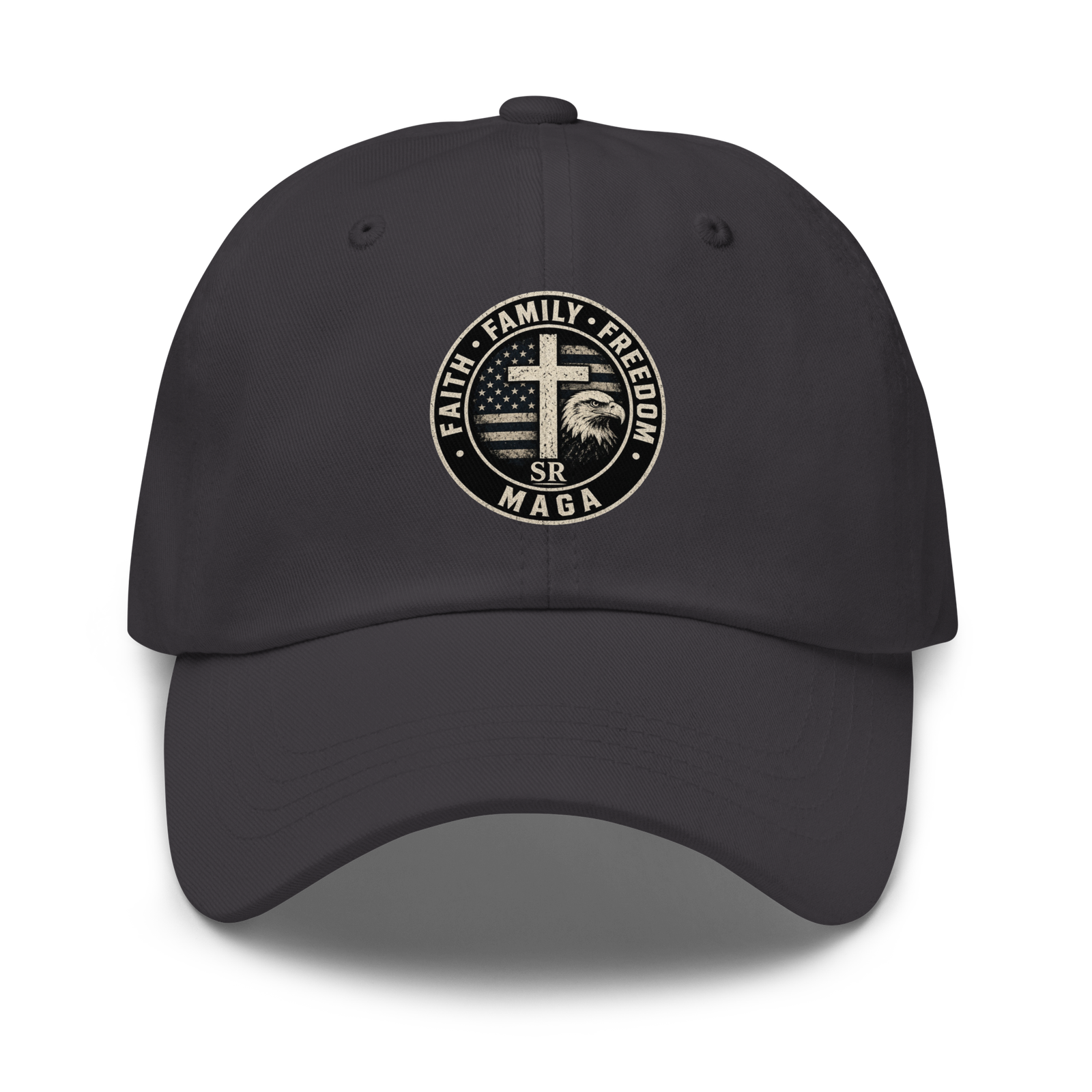 Faith Family Freedom Dad Hat - Image 3