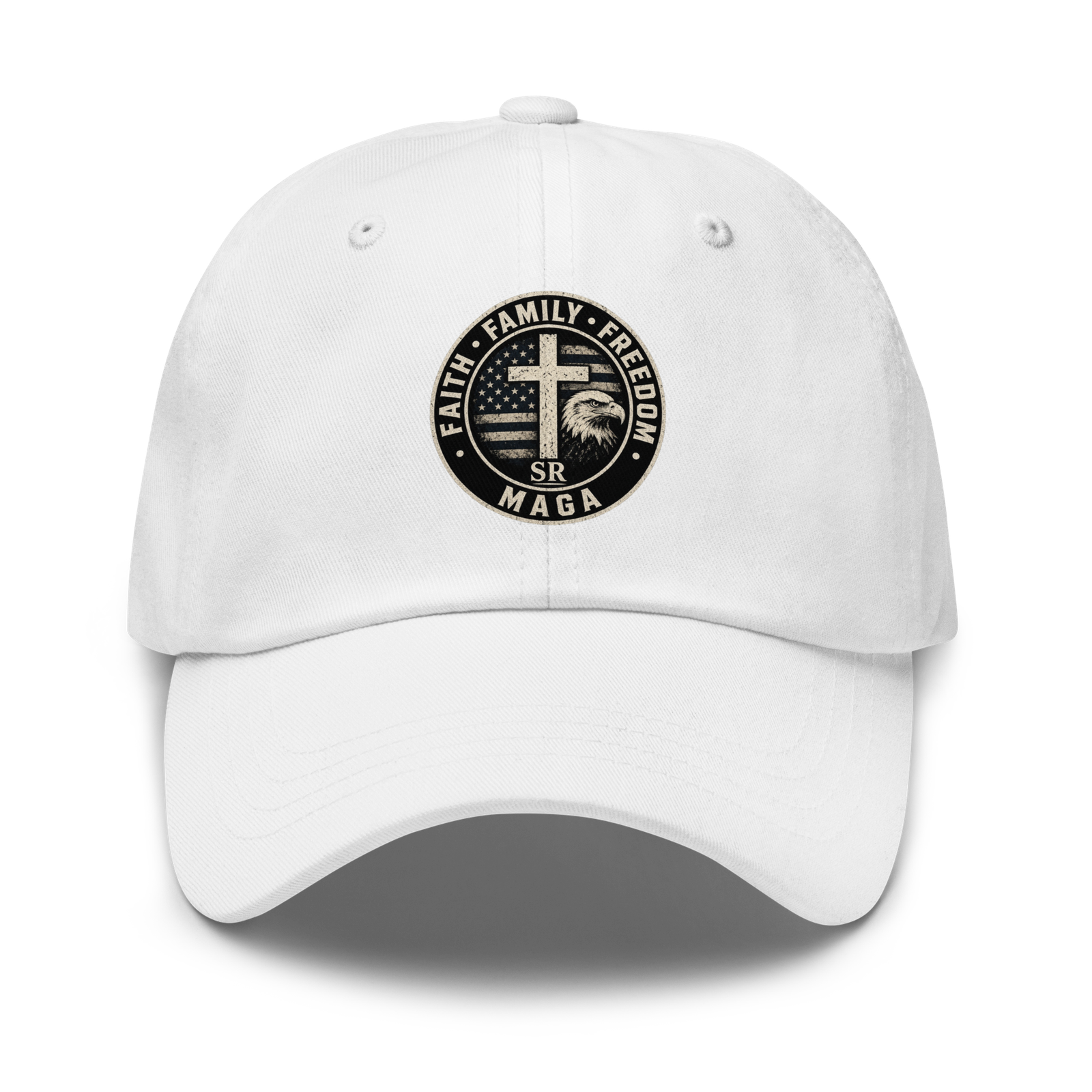 Faith Family Freedom Dad Hat - Image 5