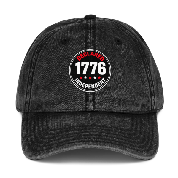 1776 Declared Independent Vintage Cap